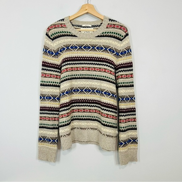 Abercrombie & Fitch Multicolor Knit Soft Crewneck Sweater S - Picture 1 of 5